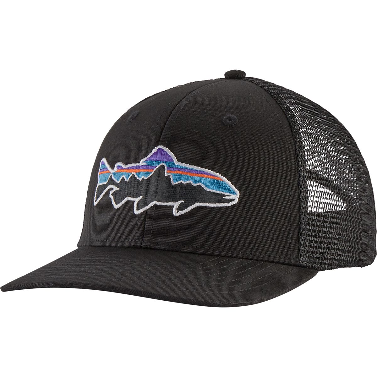Patagonia Patagonia Fitz Roy Trout Trucker Hat Black, One Size