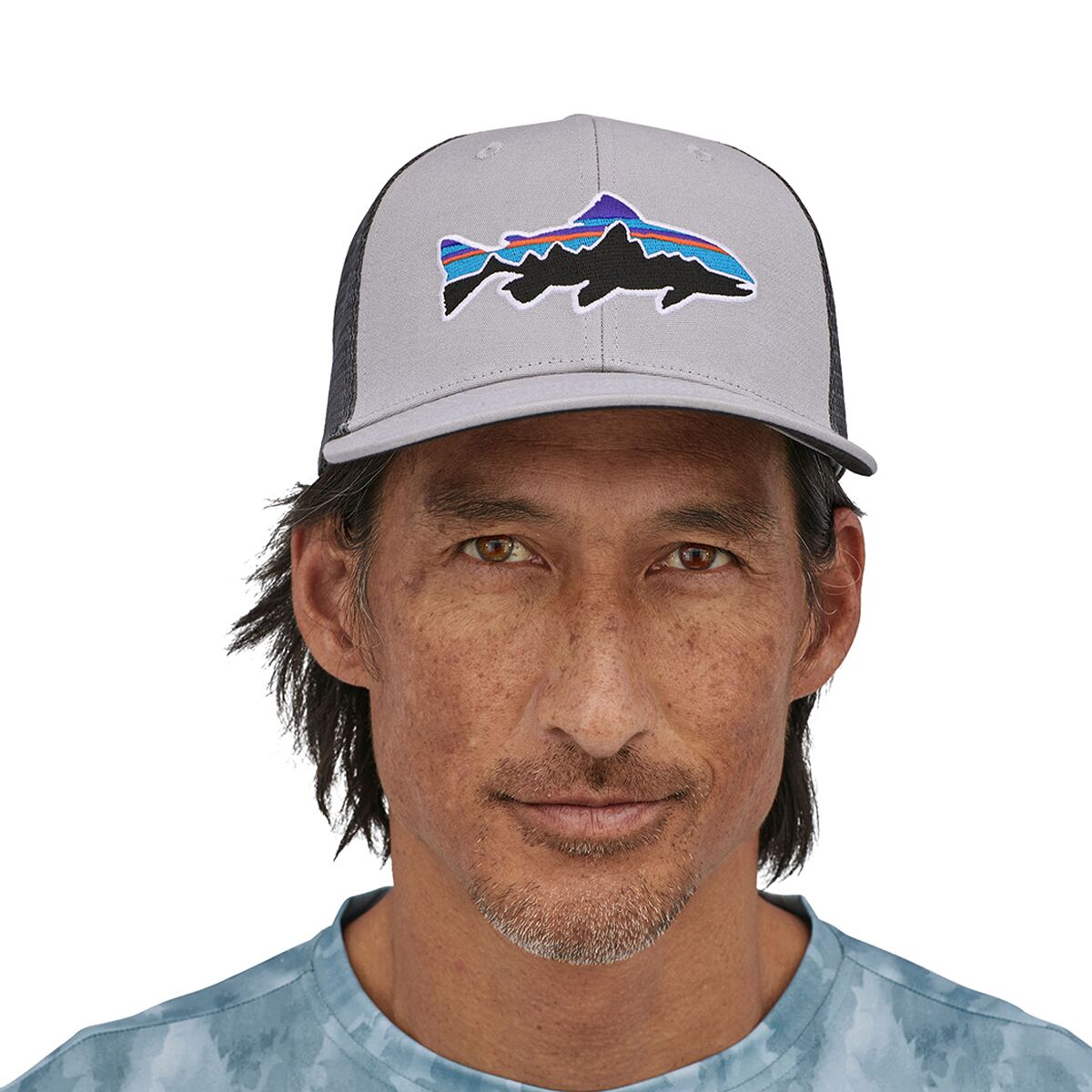 Patagonia fitz roy trout trucker hat sales