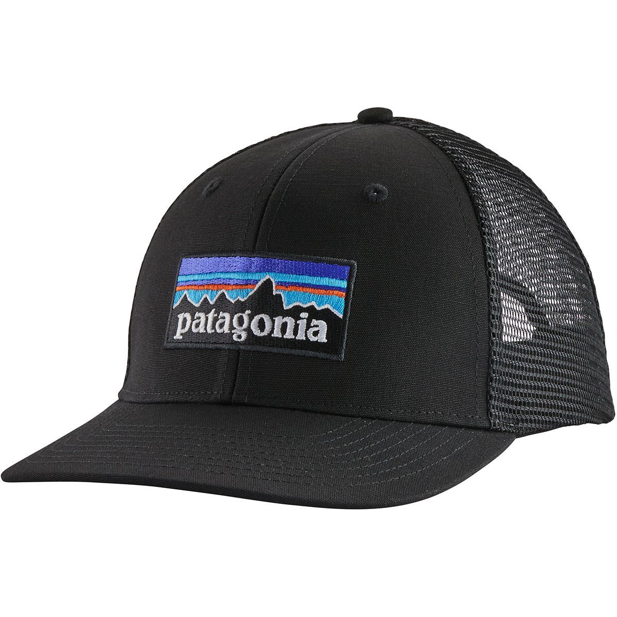 Image of Patagonia P6 Trucker Hat Black, One Size