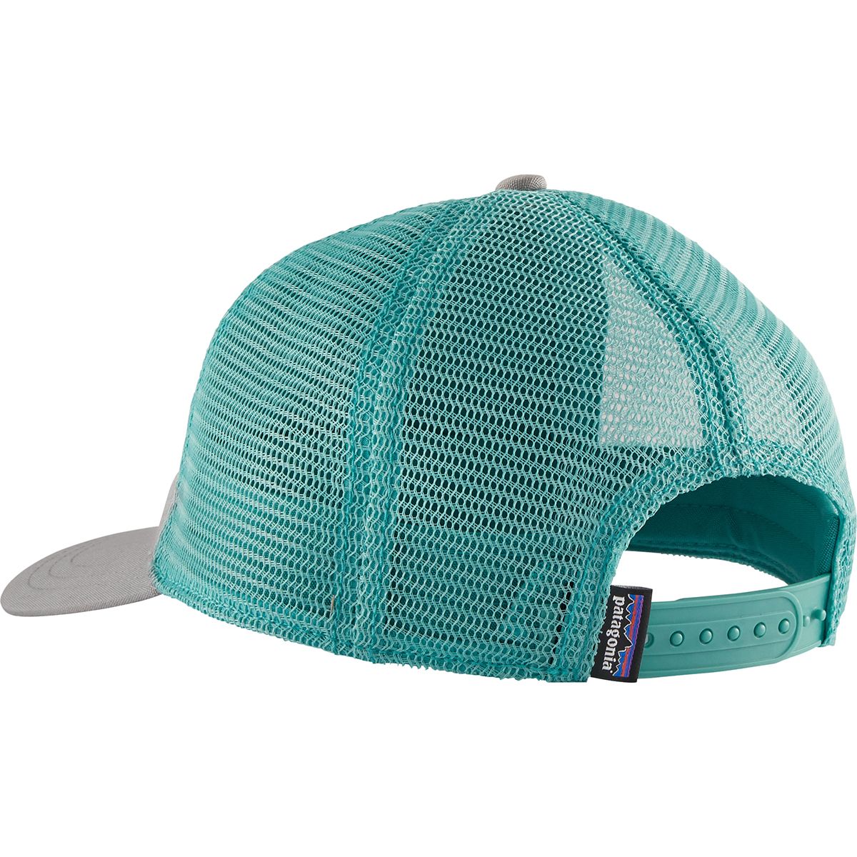 New rare Patagonia pastel P-6 label layback colorblock mesh back trucker hat Patagonia P-6 Logo Trucker Hat - High Mountain Sports main image 3