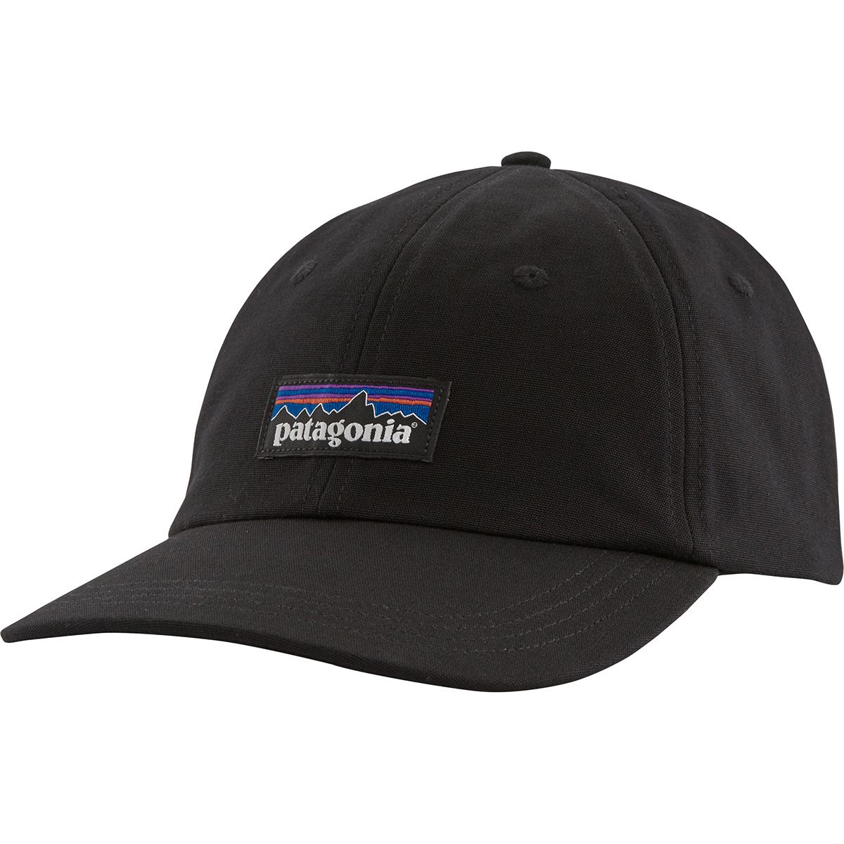 Image of Patagonia P-6 Label Trad Cap Black, One Size