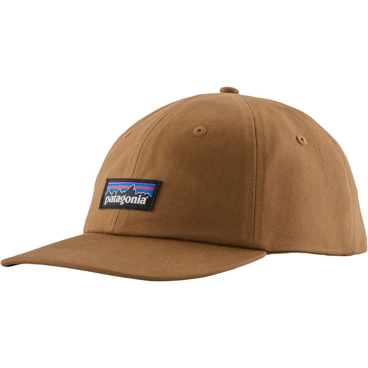 Image of Patagonia P-6 Label Trad Cap Deer Brown, One Size