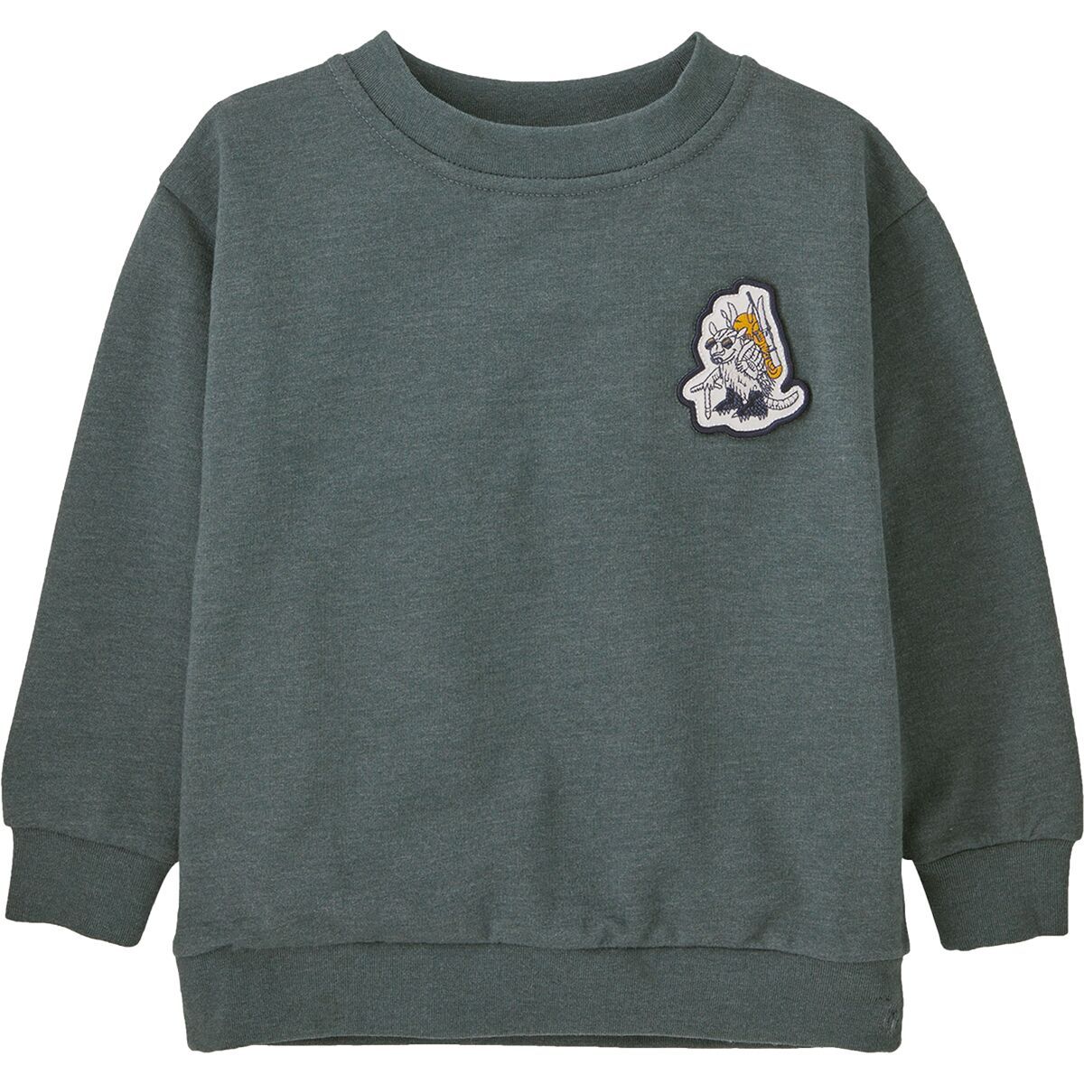 Patagonia Lightweight Crew Sweatshirt - Toddler Boys' Fun Hogs Armadillo: Nouveau Green, 2T