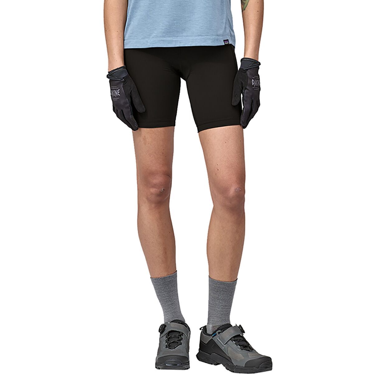 Image of Patagonia Nether Bike Liner Short - Women's Black, M