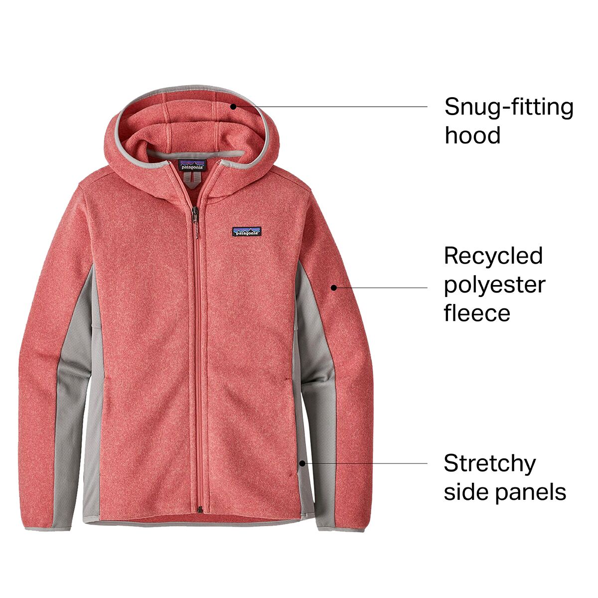 Patagonia Lightweight Better Sweater Hoody Women's (Past Season)