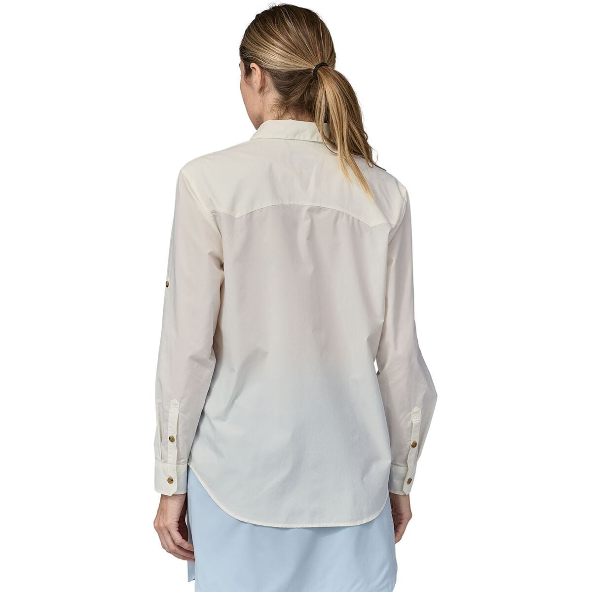 Patagonia Long-Sleeved Sun Stretch Shirt - Women's White M