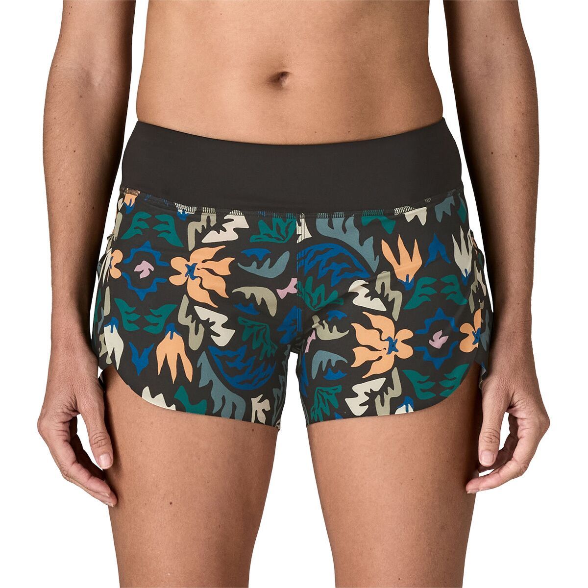 Image of Patagonia Stretch Hydropeak Surf Short - Women's Kaleido/Black, XS