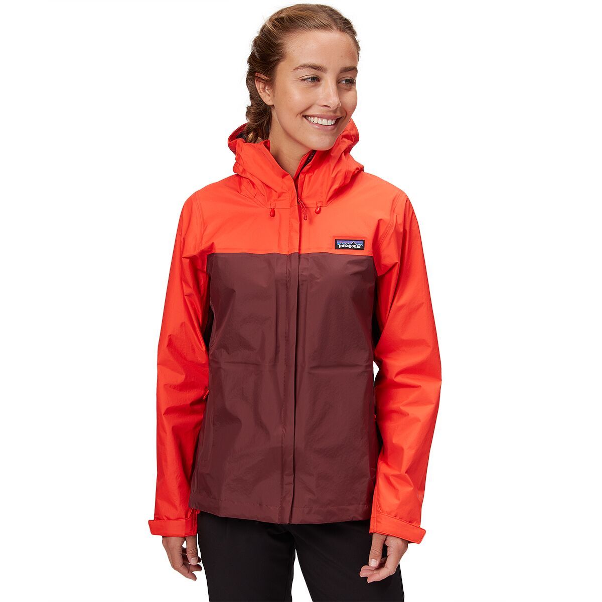 patagonia torrentshell arrow red