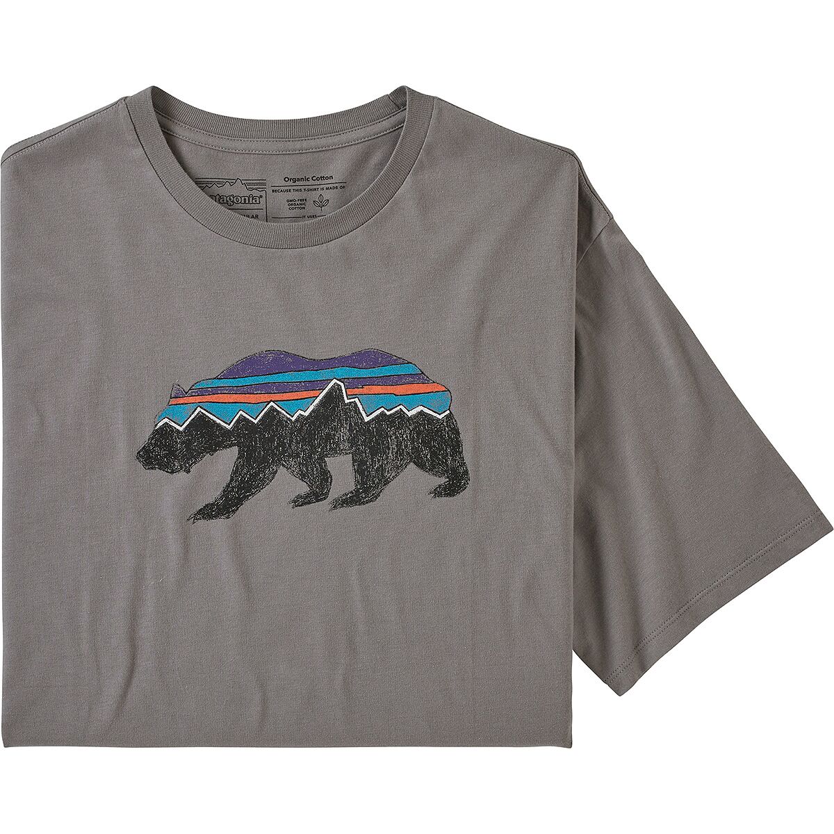 patagonia bear t shirt