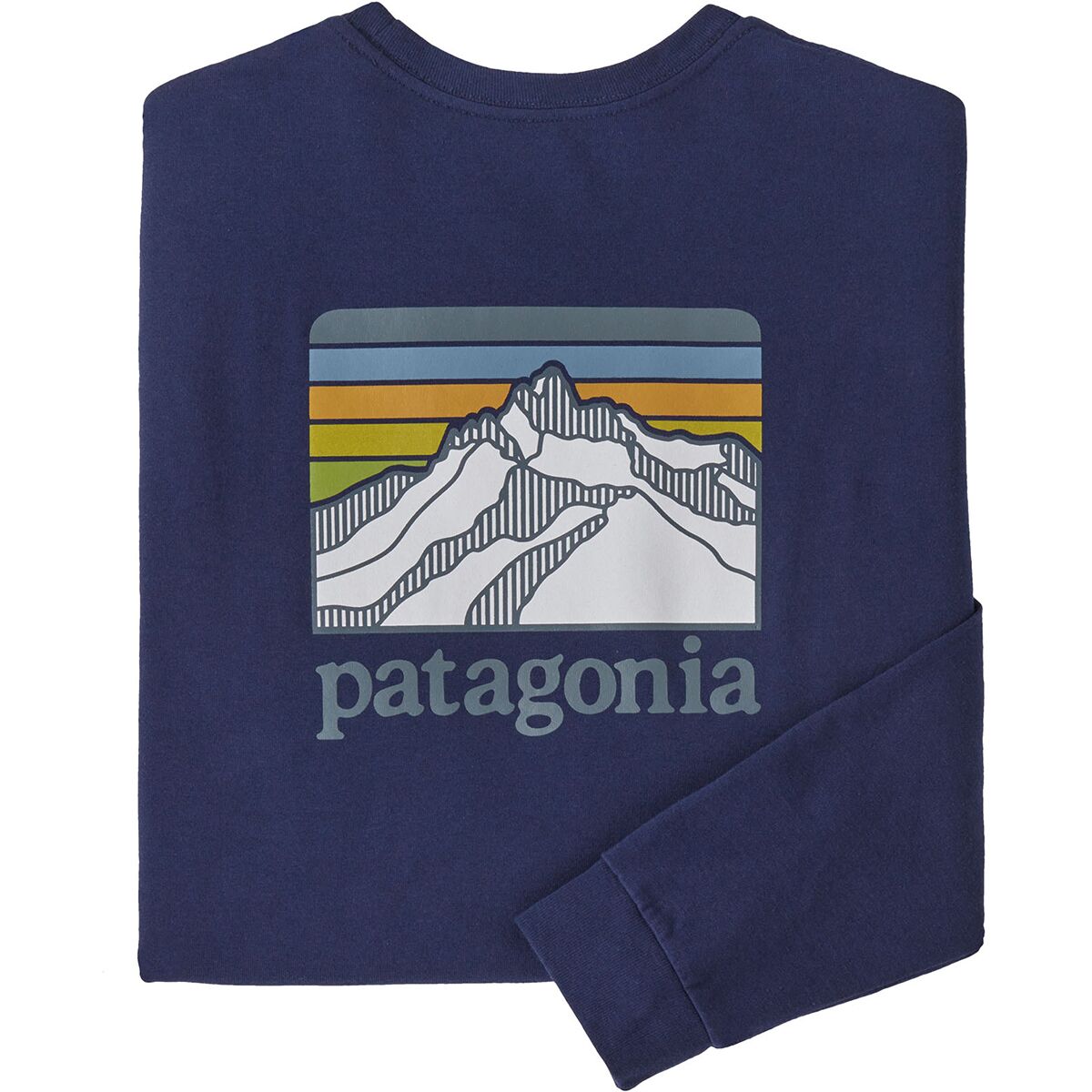 Patagonia Line Logo Ridge Long-Sleeve Responsibili-T-Shirt - Men's