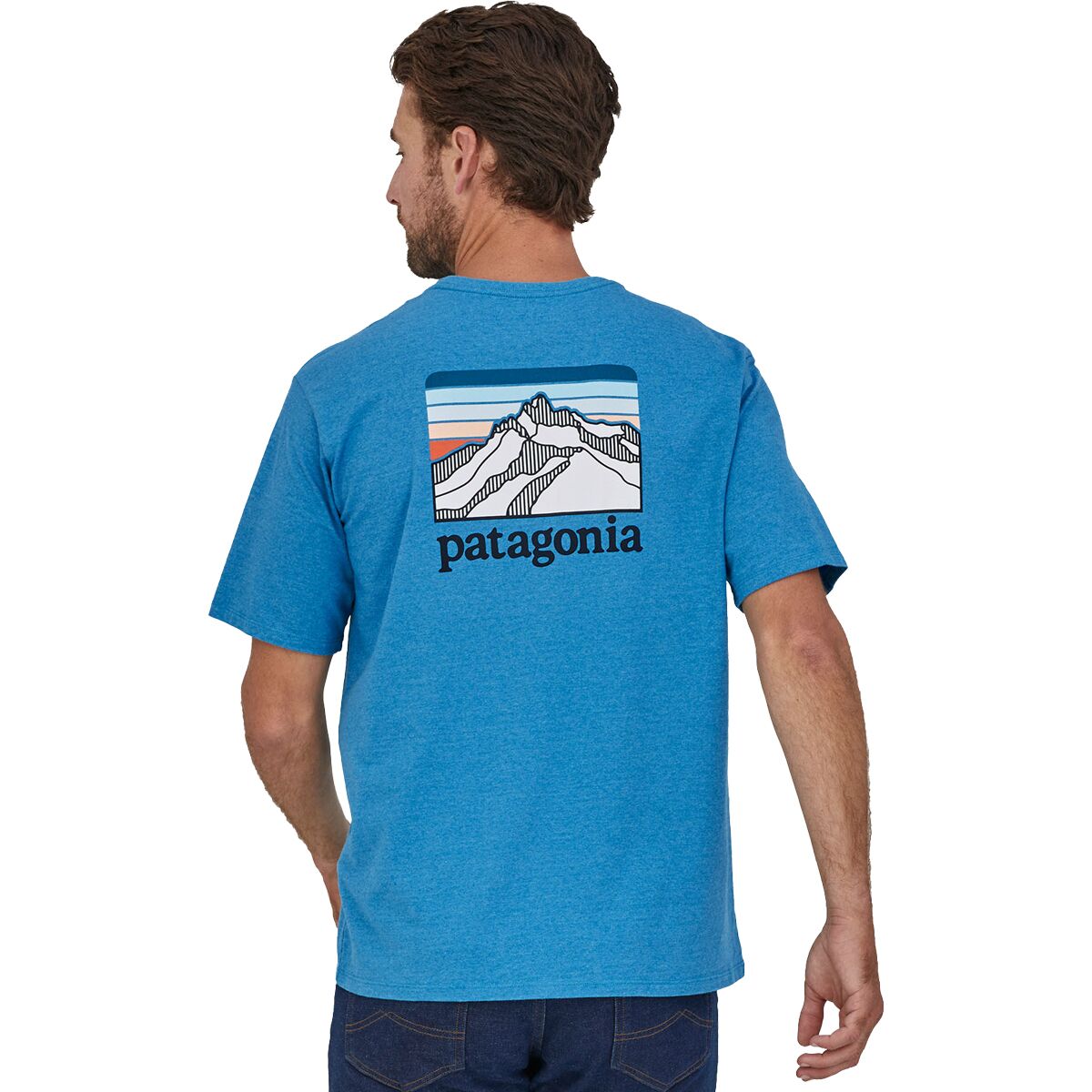 Patagonia Line Logo Ridge Pocket Responsibili-T-Shirt - Men's