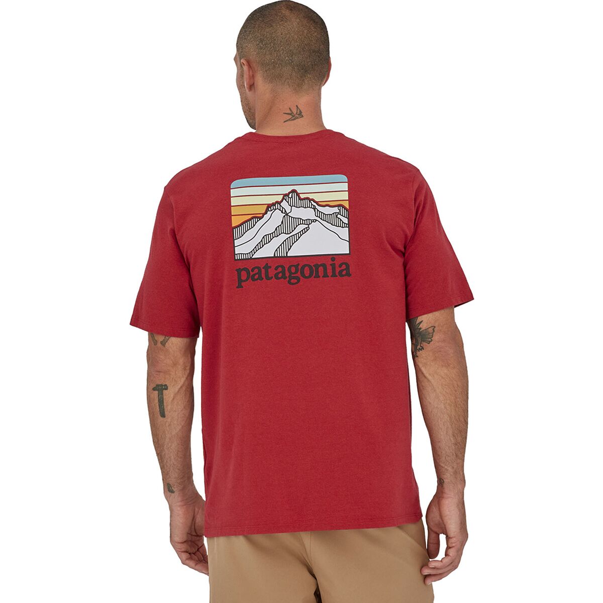 Patagonia Line Logo Ridge Pocket Responsibili-T-Shirt - Men's product image