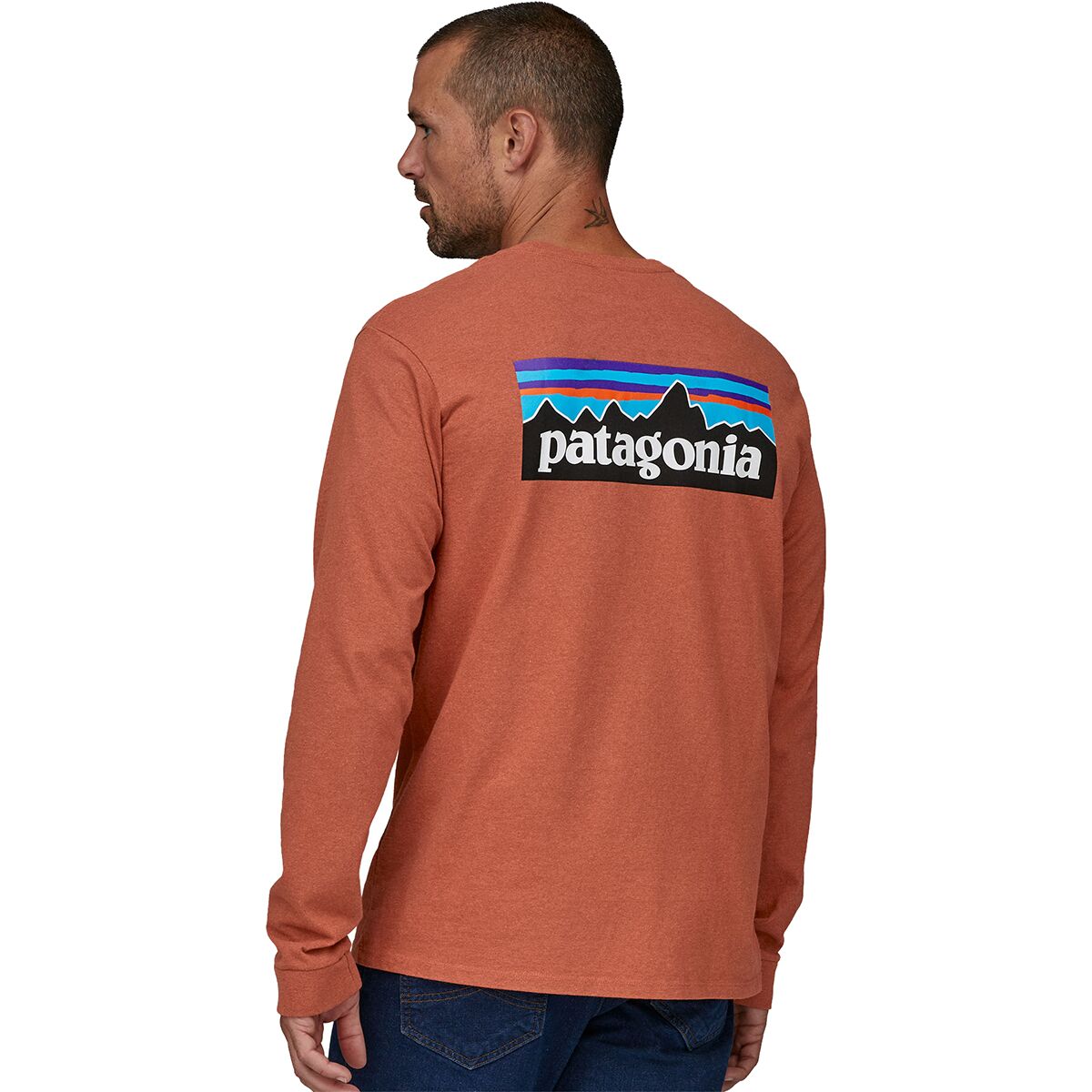 P-6 Logo Long-Sleeve - Men's by Patagonia | US-Parks.com
