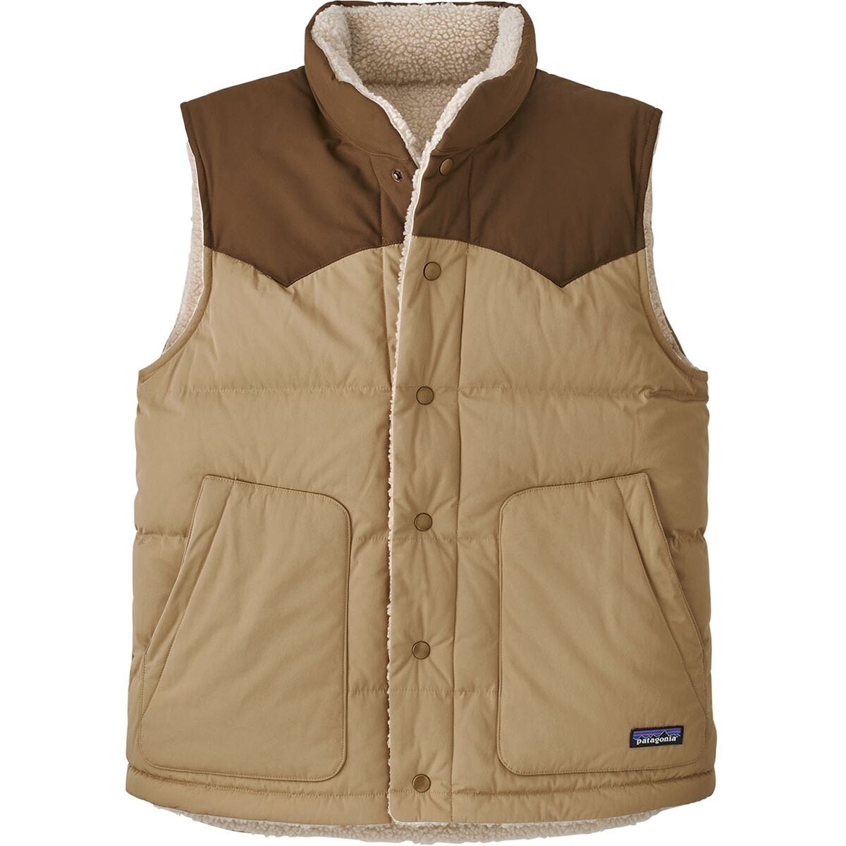 Patagonia Bivy Down Reversible Vest Men s Clothing