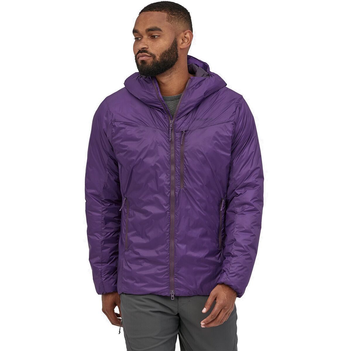 Patagonia DAS Light Hooded Jacket - Men's Purple, XL