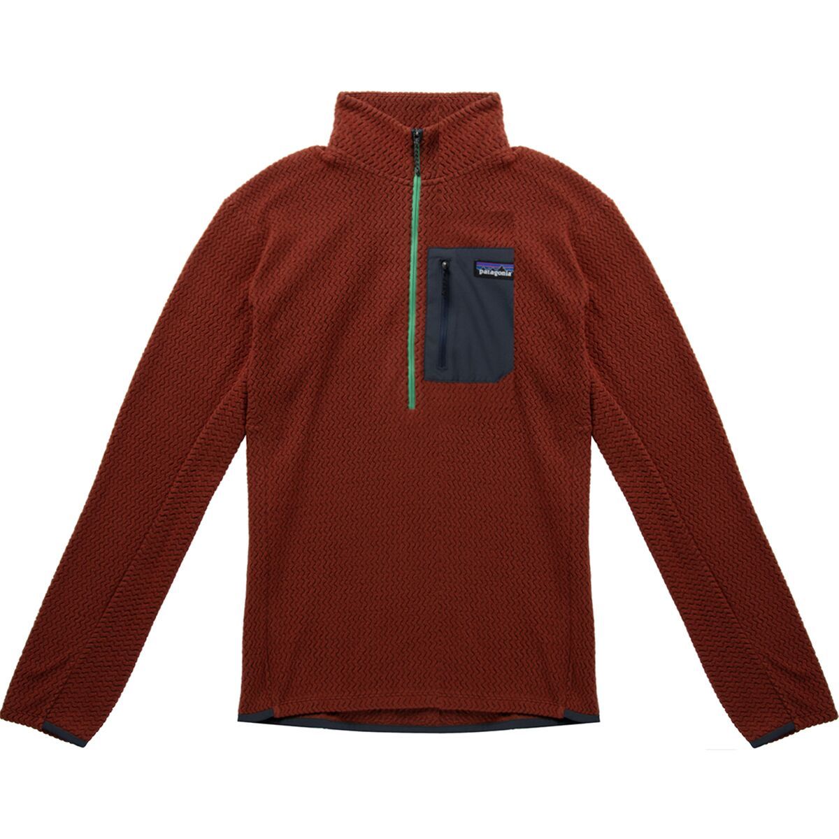 Patagonia R1 Air Zip-Neck Top - Men's Mangrove Red, M