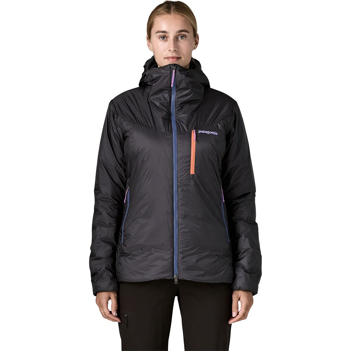 Image of Patagonia DAS Parka - Women's Smolder Blue w/P6 Blue, XS