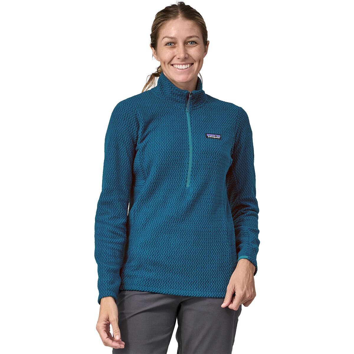 Patagonia R1 Air Zip-Neck Fleece - Women's Lagom Blue, XL