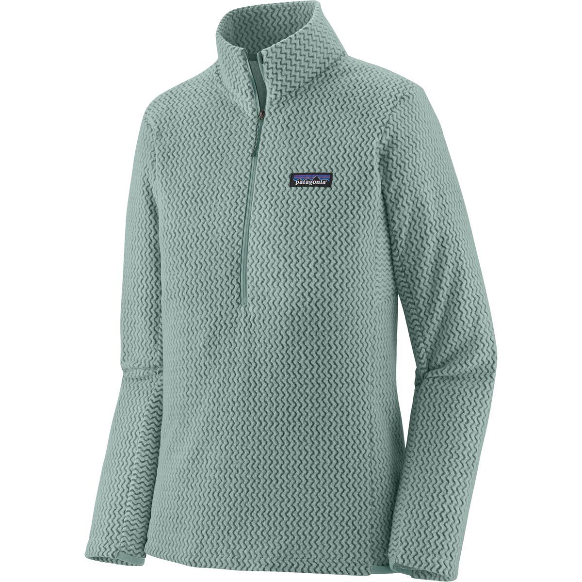 Image of Patagonia R1 Air Zip-Neck Fleece - Women's Thermal Blue, L