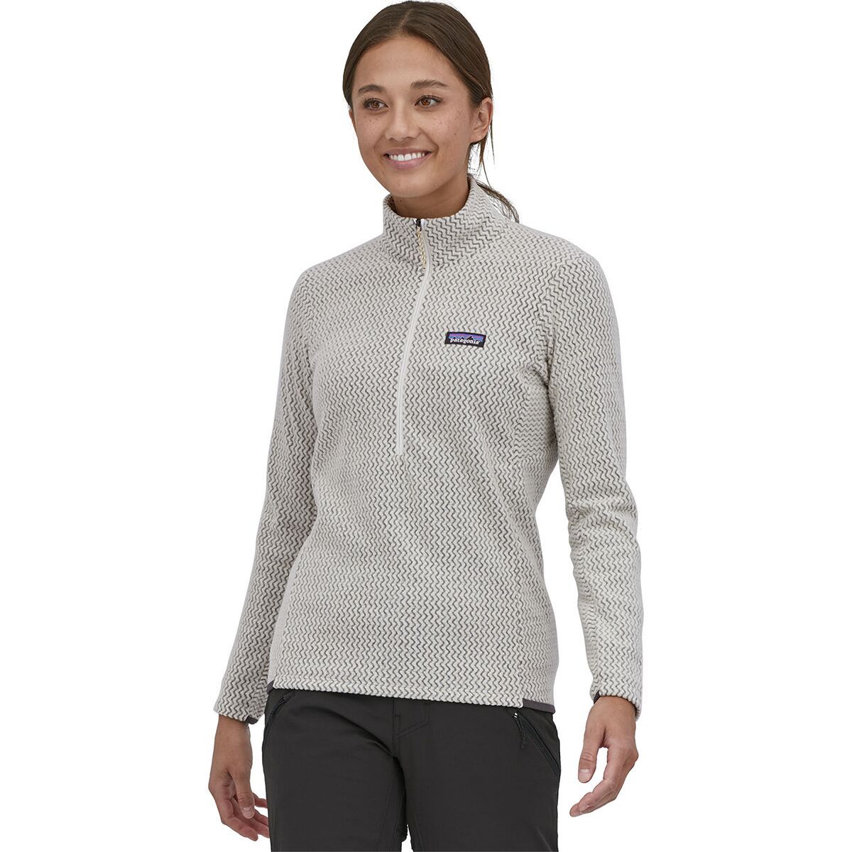 Patagonia R1 Air Zip-Neck Fleece - Women's in Wool White