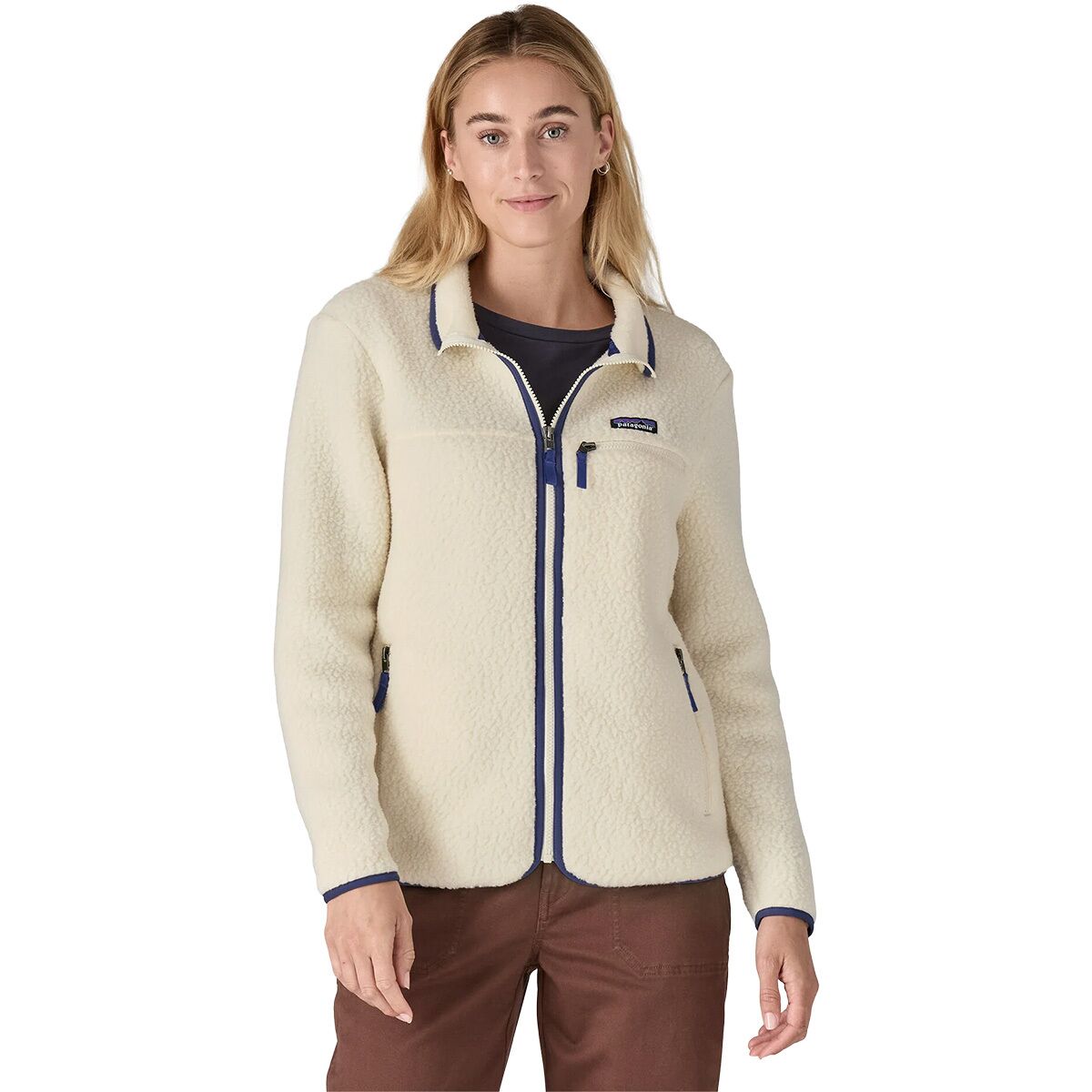 Image of Patagonia Retro Pile Fleece Jacket - Women's Natural, S