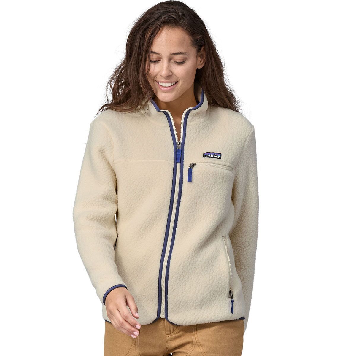 Patagonia Retro Pile Fleece Jacket - Women's Natural, S