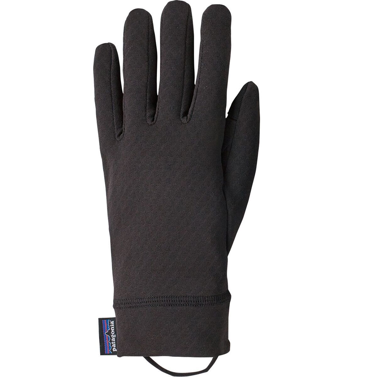 Image of Patagonia Capilene Midweight Liner Glove Black, XS