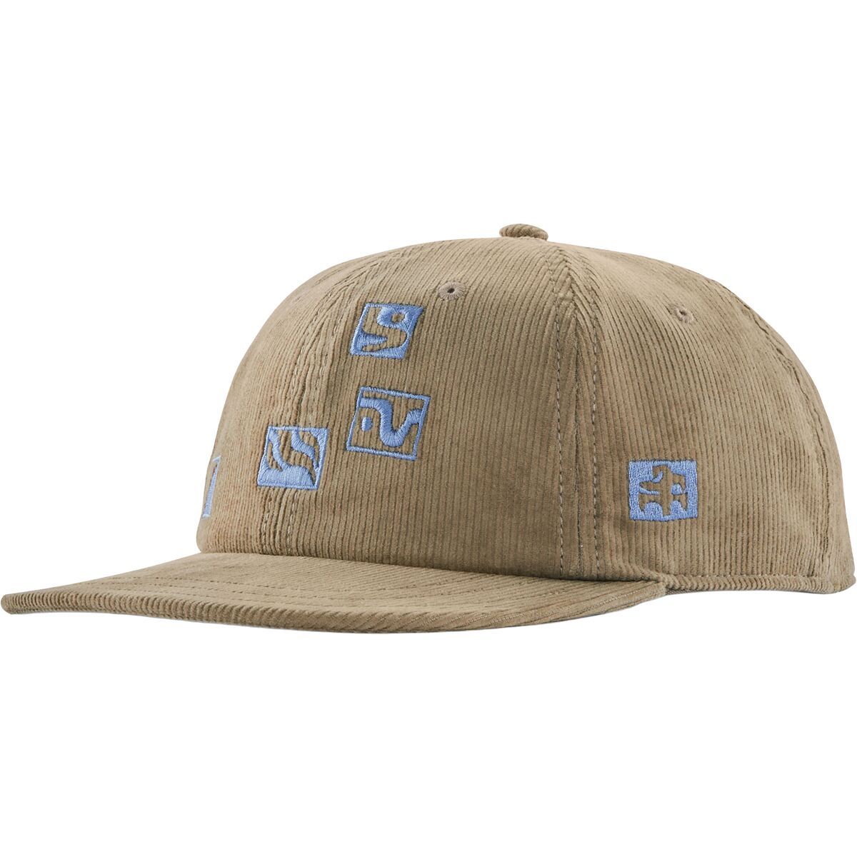 Image of Patagonia Corduroy Cap Mother Rays: Seabird Grey, One Size