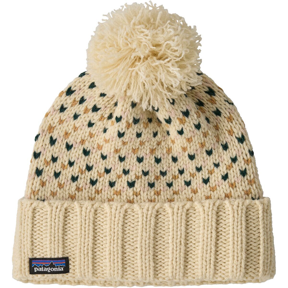 Patagonia Snowbelle Beanie Confetti: Natural, One Size