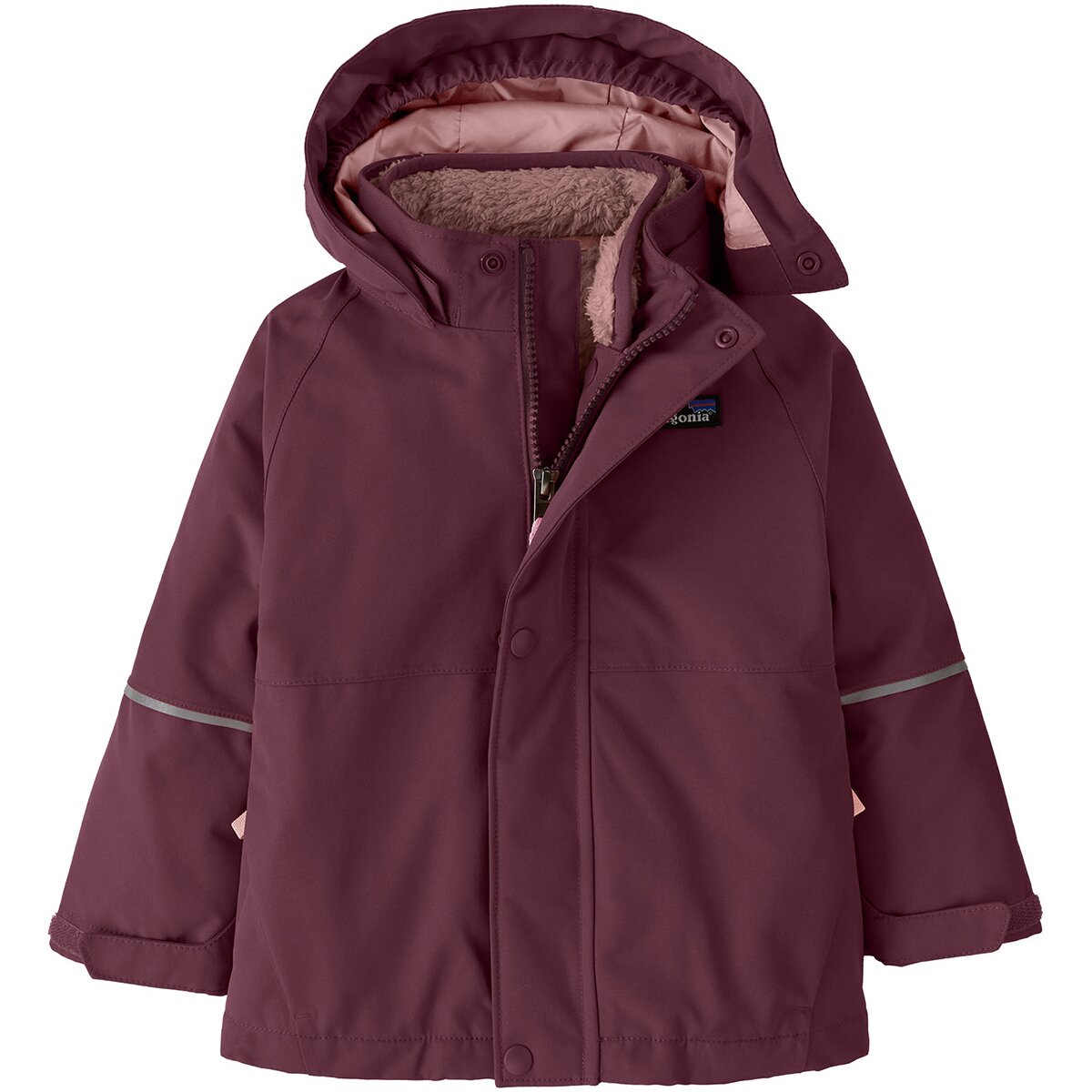 Image of Patagonia All Seasons 3-in-1 Jacket - Infants' Berry Fig, 18M