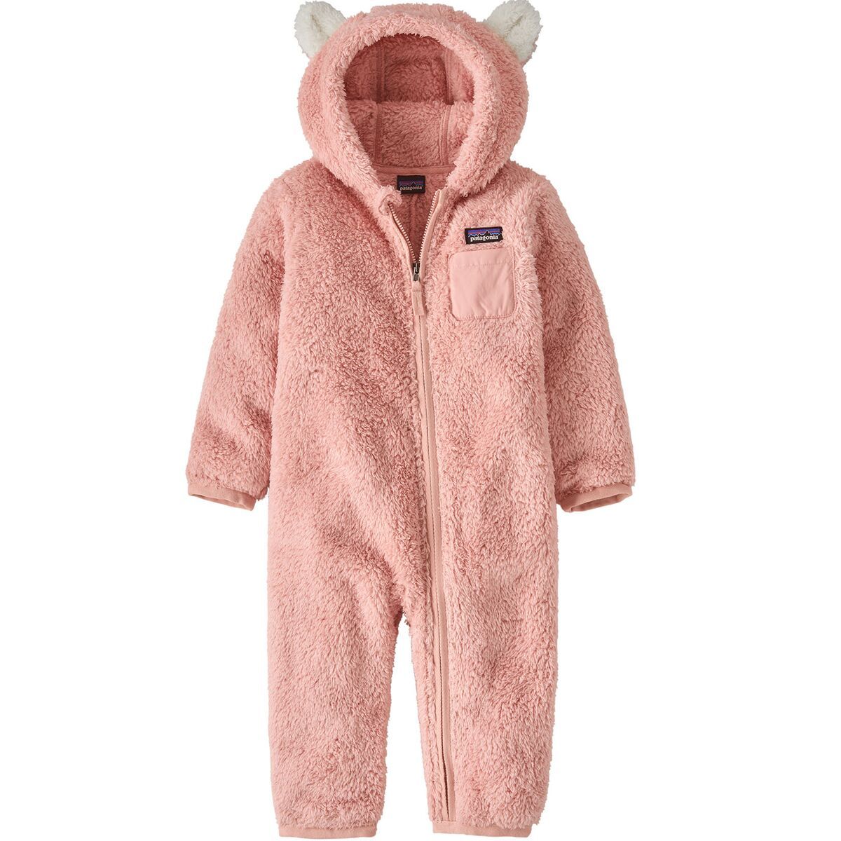 Image of Patagonia Furry Friends Bunting - Infants' Mallow Pink, 6M