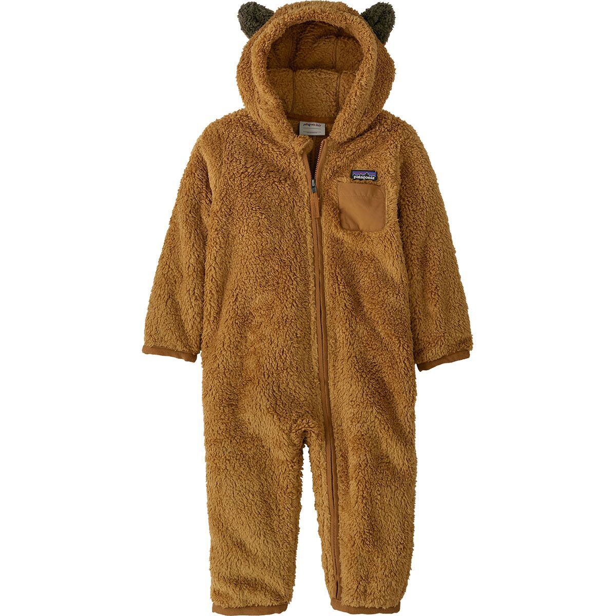 Image of Patagonia Furry Friends Bunting - Infants' Nest Brown, 3M