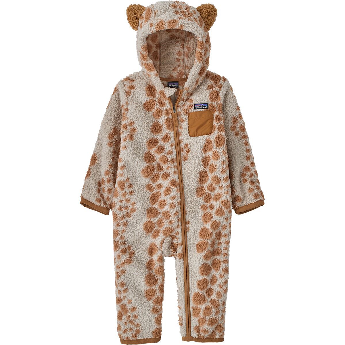Image of Patagonia Furry Friends Bunting - Infants' Venado: Shroom Taupe, 18M