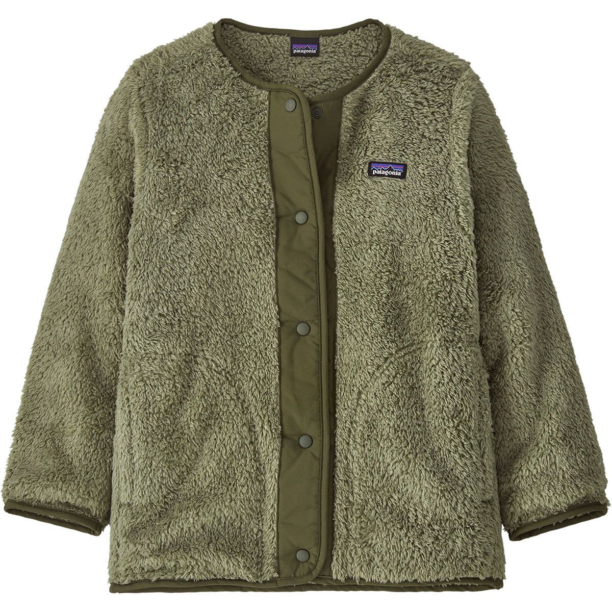 Patagonia Los Gatos Cardigan - Girls' Garden Green, XL