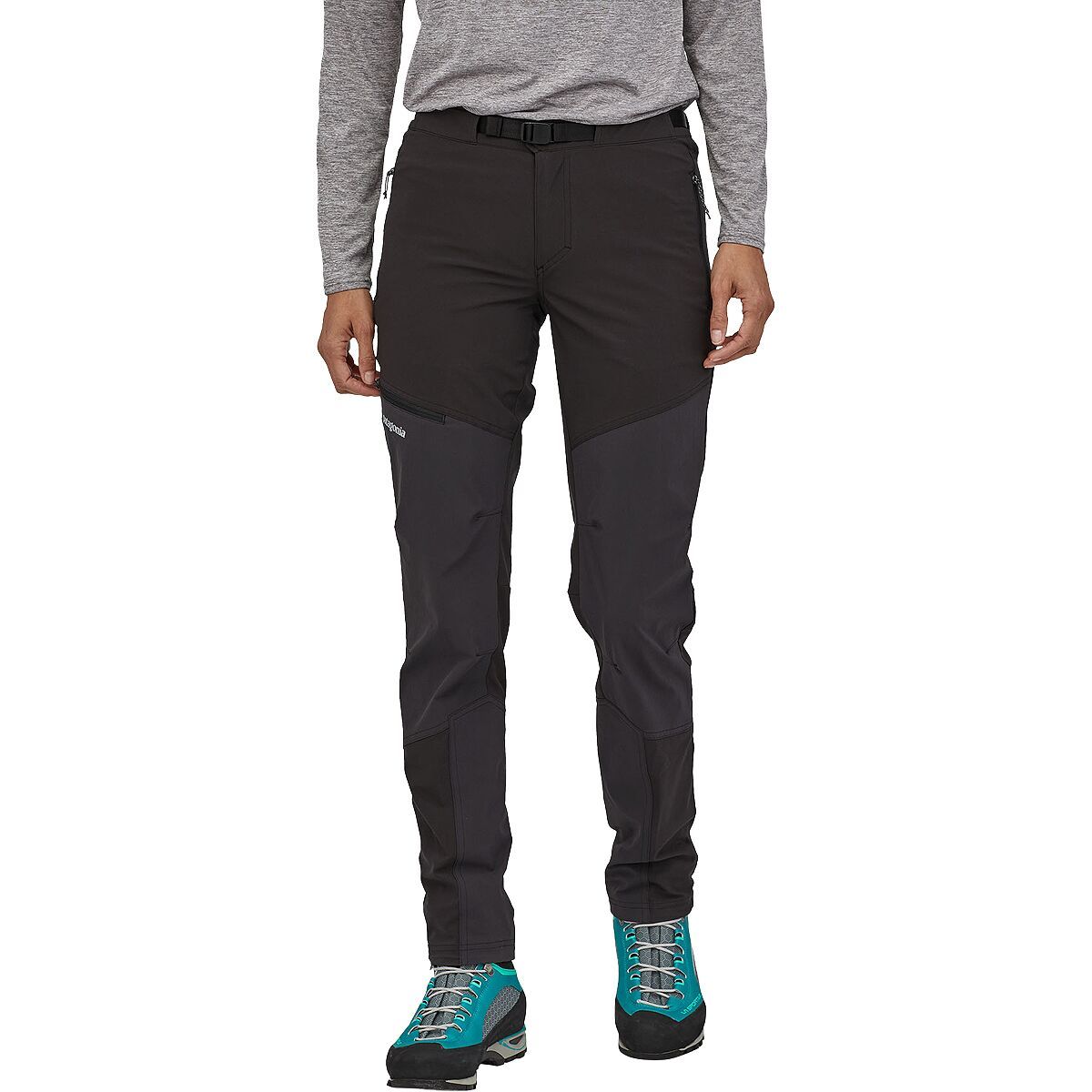 Image of Patagonia Altvia Alpine Pant - Women's Black, 10/Reg
