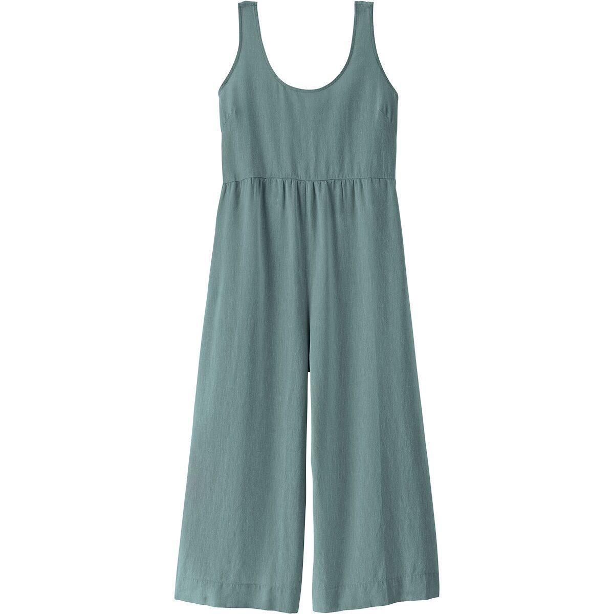 Image of Patagonia Garden Island Jumpsuit - Women's Whole Weave/Blue Sage, S