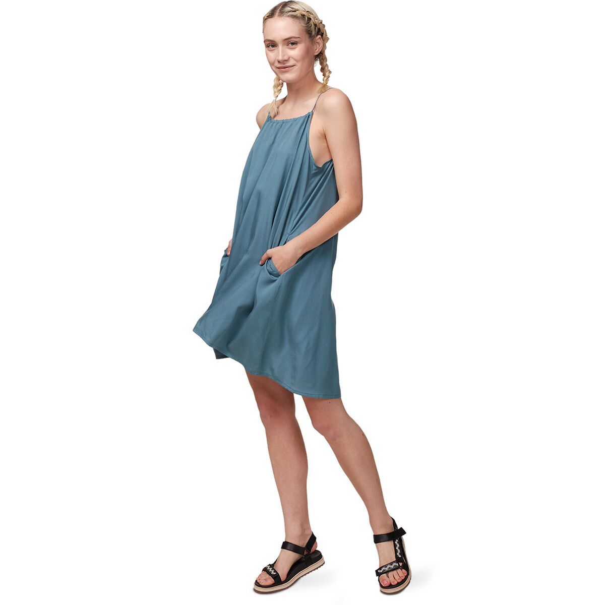 Patagonia June Lake Swing Dress - Women's Abalone Blue, XS