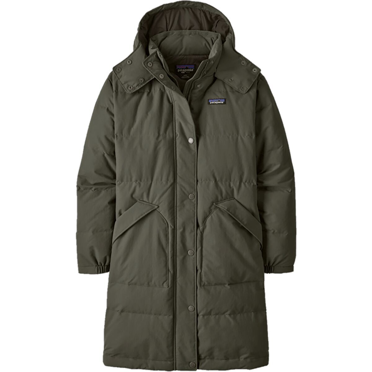 Image of Patagonia Downdrift Parka - Women's Basin Green, S