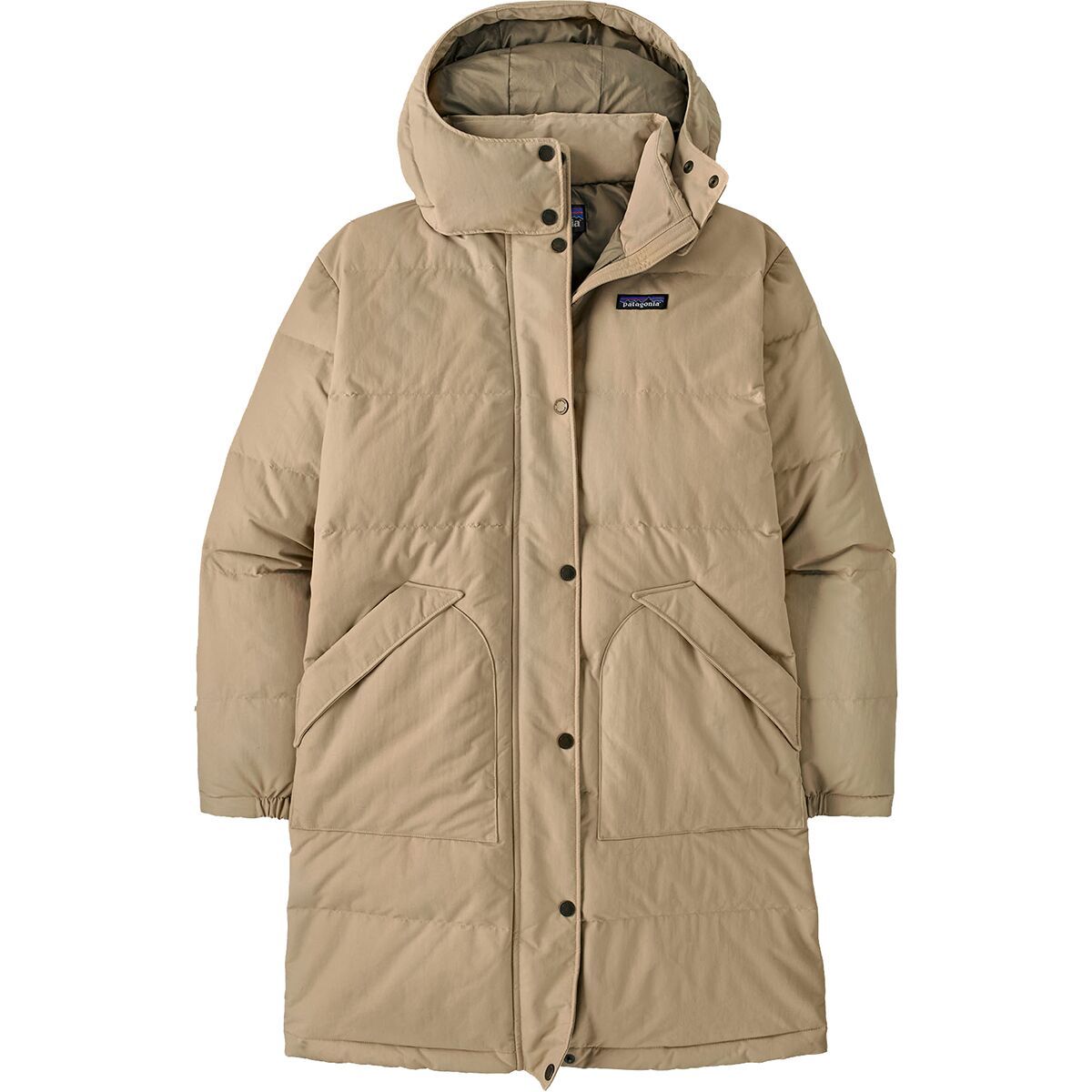 Image of Patagonia Downdrift Parka - Women's Oar Tan, L