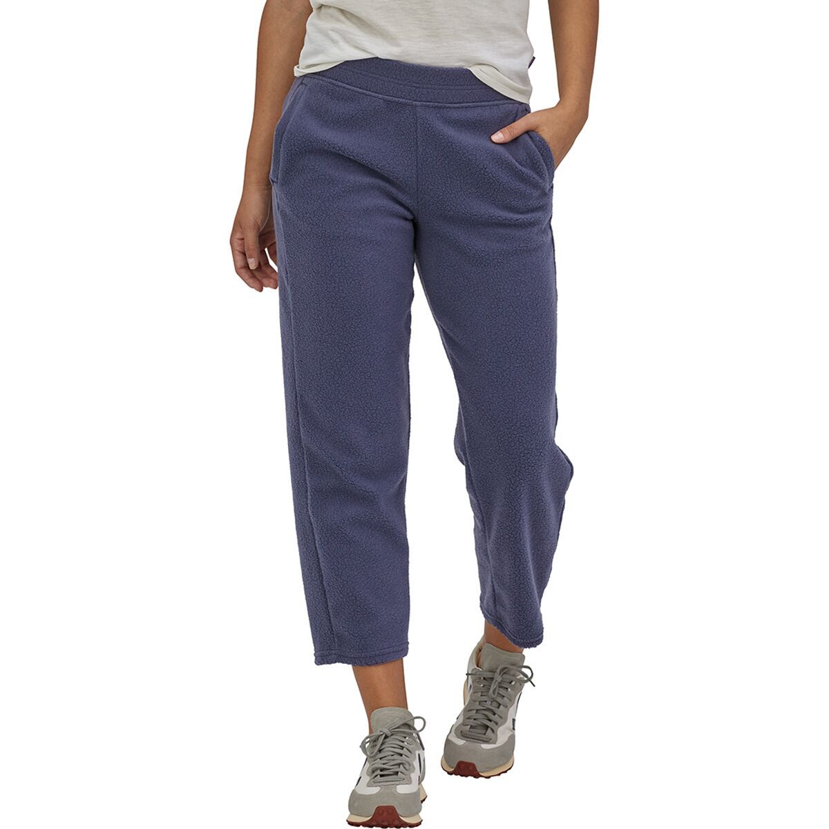 Patagonia Shearling Crop Pant - Women's New Navy, L