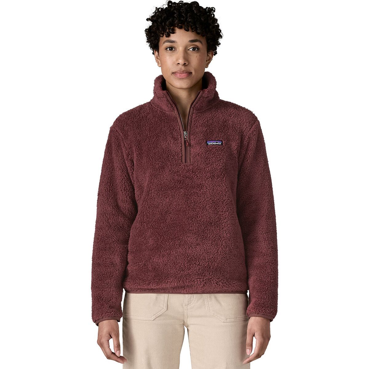 Image of Patagonia Los Gatos 1/4-Zip Jacket - Women's Dark Ruby, S