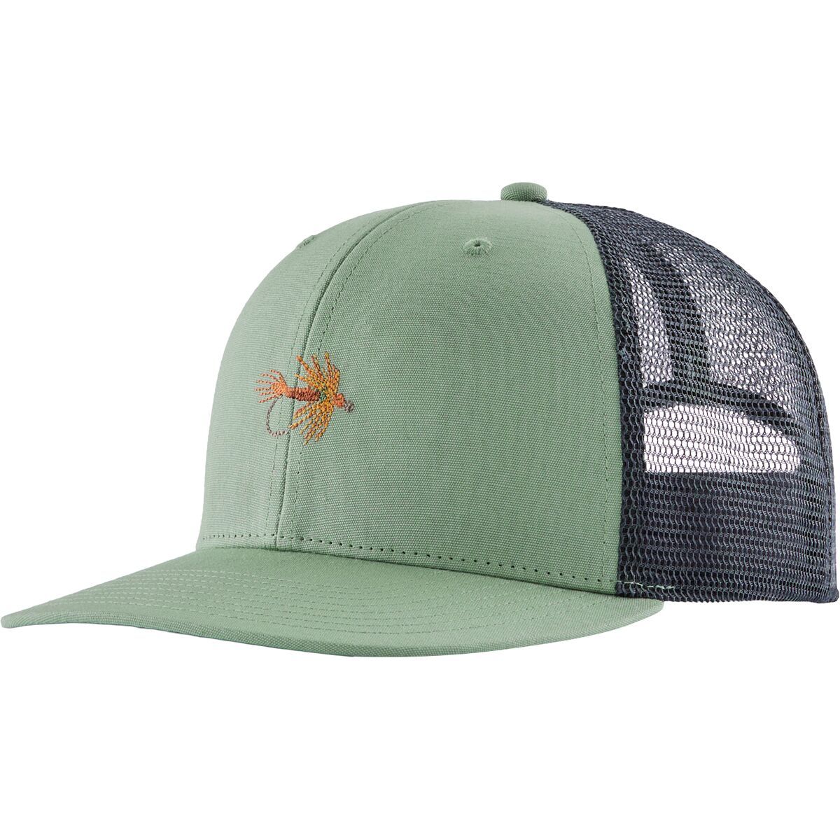 Patagonia Take a Stand Trucker Hat Pheasant Fly: Ellwood Green, One Size