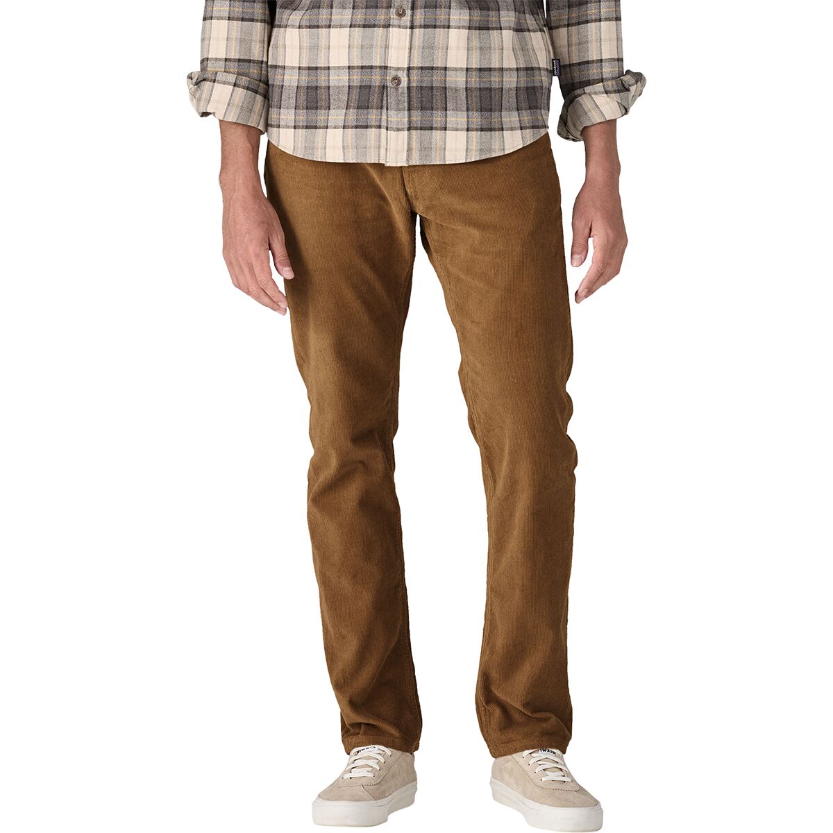 Image of Patagonia Organic Cotton Corduroy Jean Pant - Men's Coriander Brown, 32/Reg