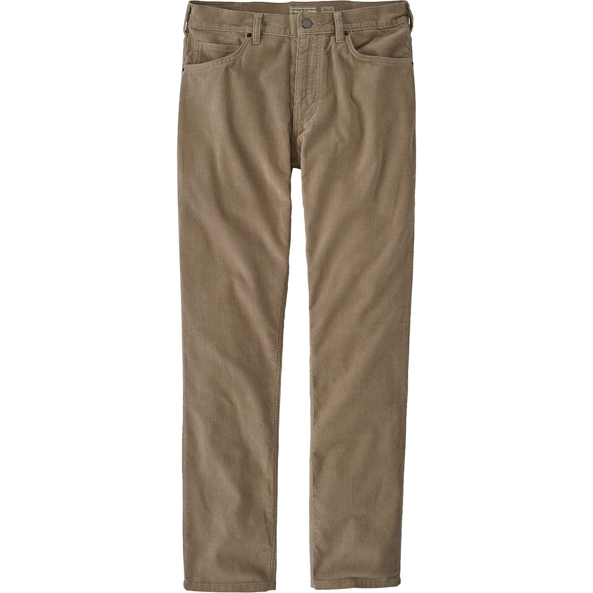 Image of Patagonia Organic Cotton Corduroy Jean Pant - Men's Seabird Grey, 33/Reg