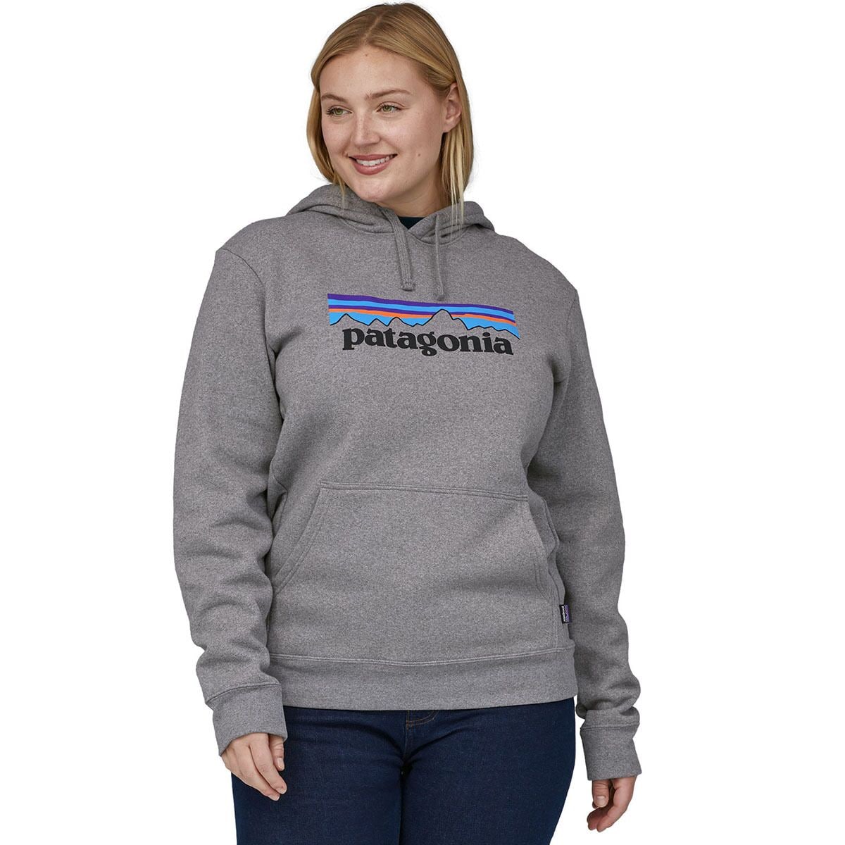 Patagonia P 6 Logo Uprisal Hoody Gravel Heather XL