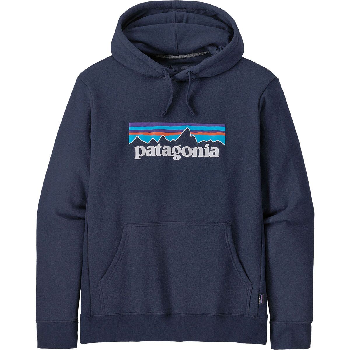 Image of Patagonia P-6 Logo Uprisal Hoodie New Navy, S