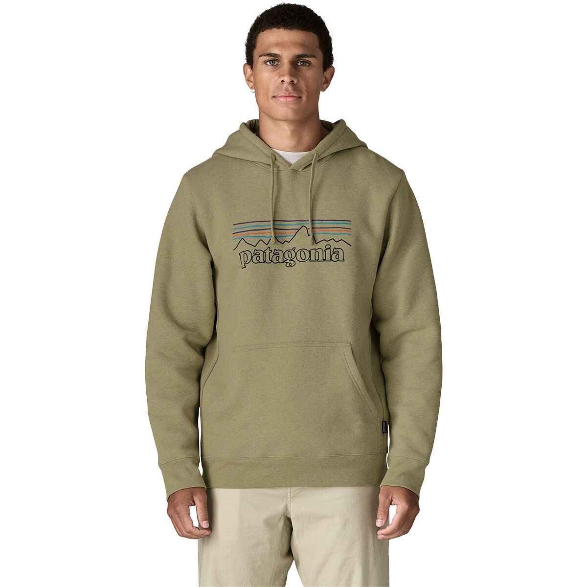 Image of Patagonia P-6 Logo Uprisal Hoodie P-6 Outline: Gumtree Green, M