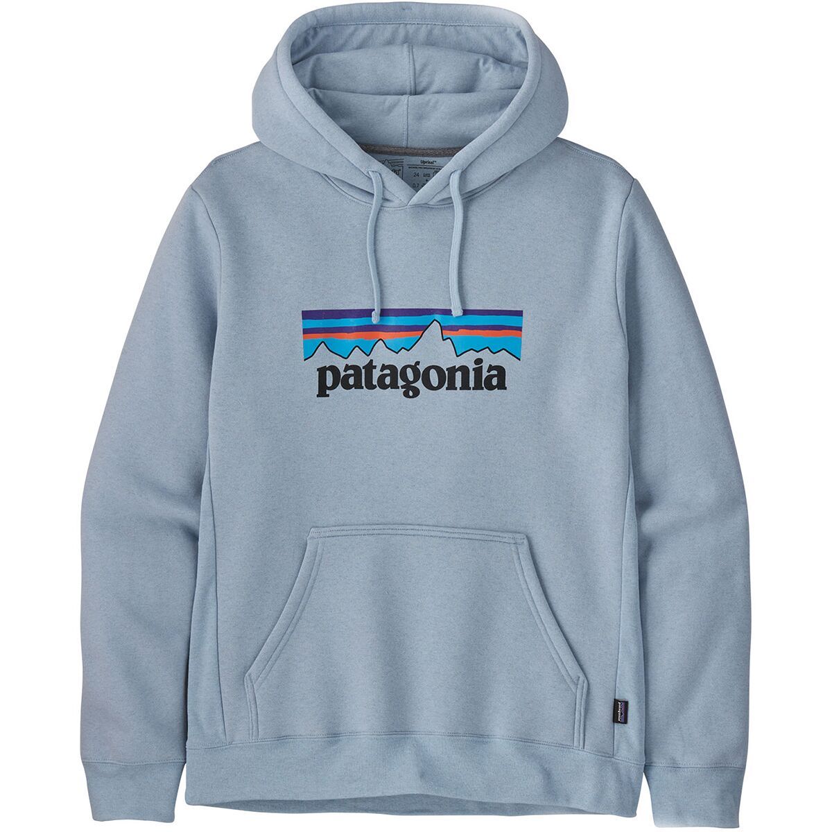 Patagonia P-6 Logo Uprisal Hoodie Steam Blue, XS