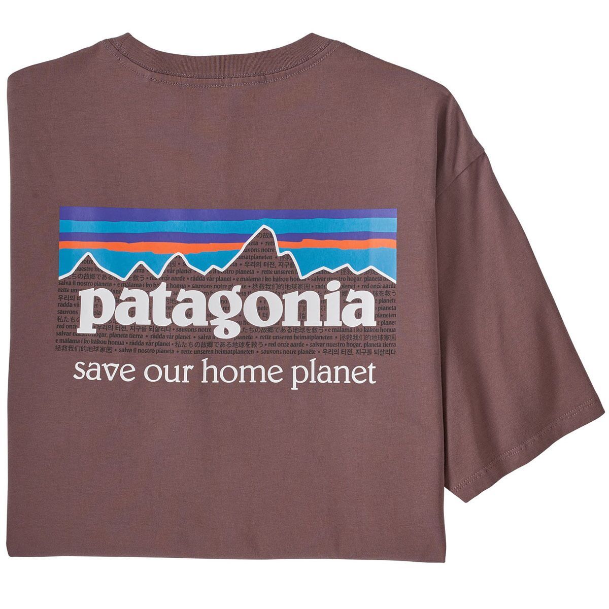 Patagonia P-6 Mission Organic T-Shirt - Men's Dusky Brown, XXL