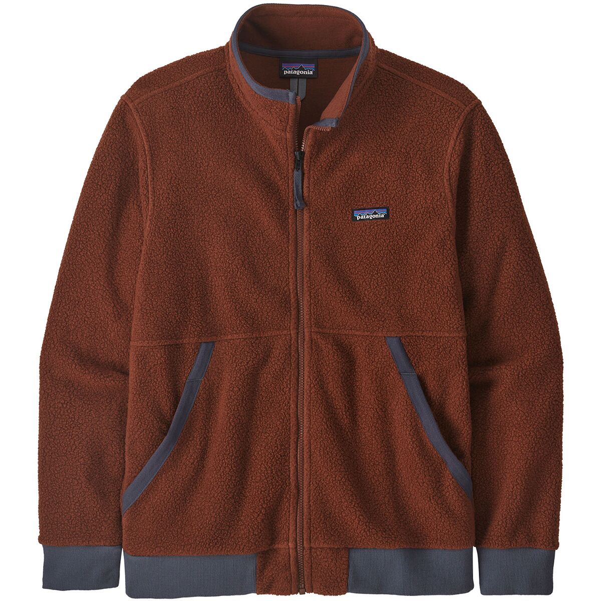 Patagonia Men's Shearling Jacket, Fox Red / S